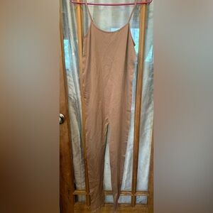 Bozzolo Brown Sleeveless Top